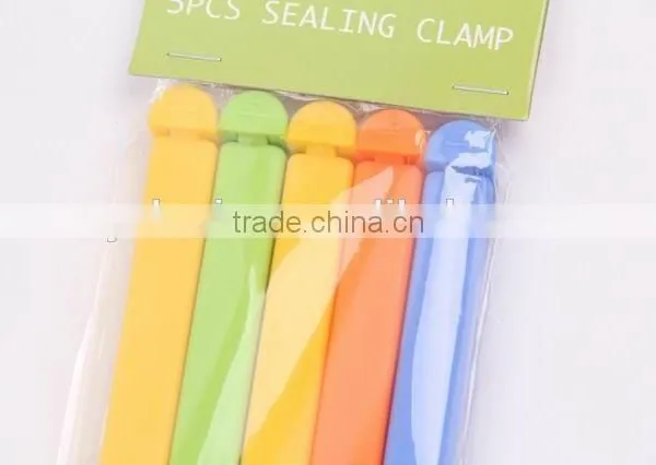 5pc Colorful Plastic Sealing Clip Food Bag Clip photo-2