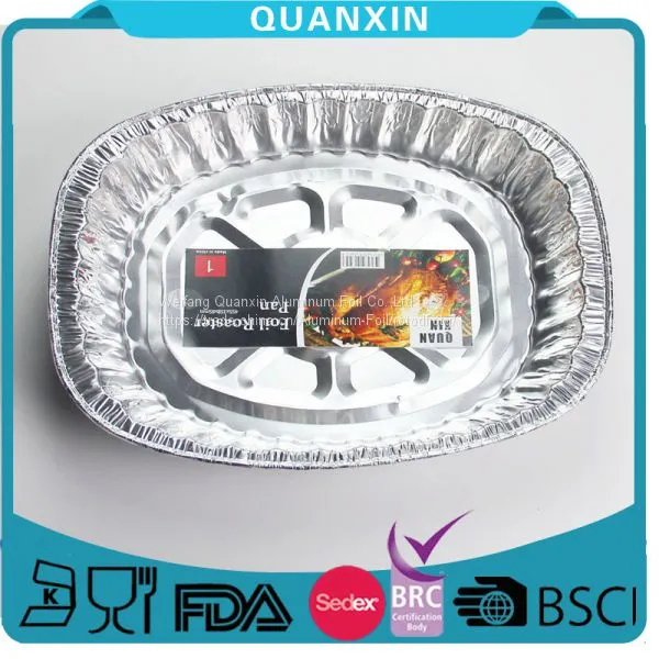 Disposable Aluminum Turkey Pans Foil Serving Trays -- 96080 photo-5