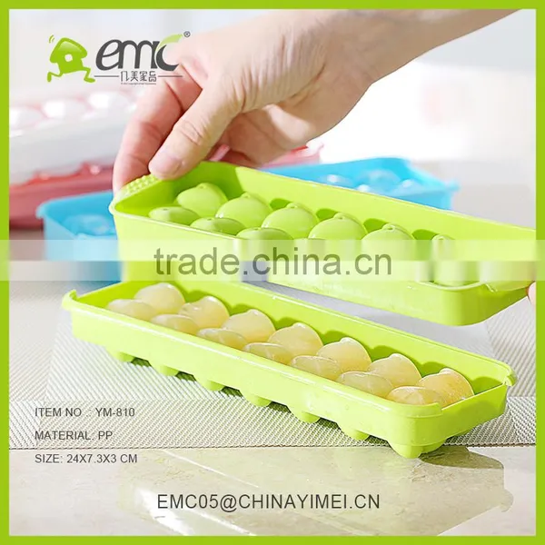 SGS Plastic Ice Cream Mold and Ice Heart Ball Maker Mold for Wine or Juice photo-2