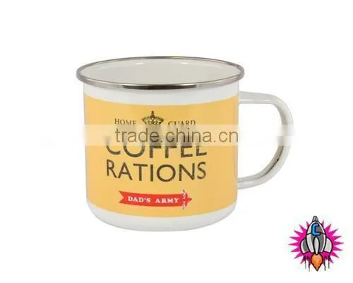 Customized Enamel Mug CAMPING TEA COFFEE MUG CUP photo-5
