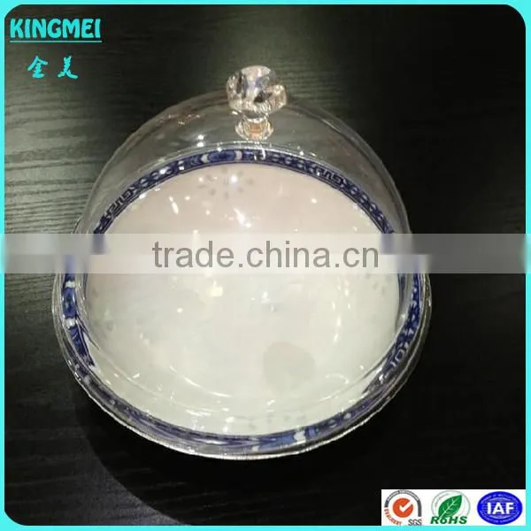 Hot Sale Clear Acrylic Dome Dessert Pastry Display Food Tray With Cover photo-3