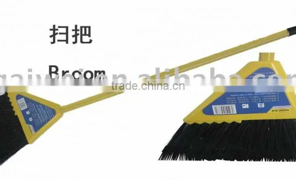 Plastic Long Handle Broom photo-2