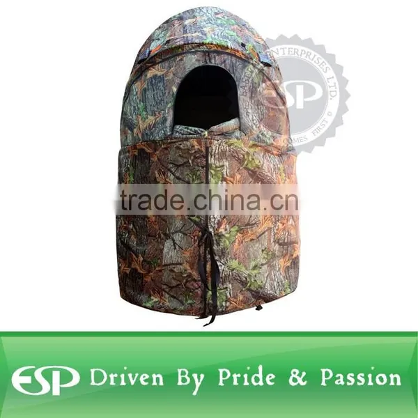 Camouflage One Man Hunting Game Chair Blind photo-3