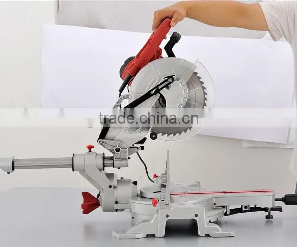 10"inch Double Bevel Sliding Miter Saw/ Woodworking 1800w 2000w photo-5