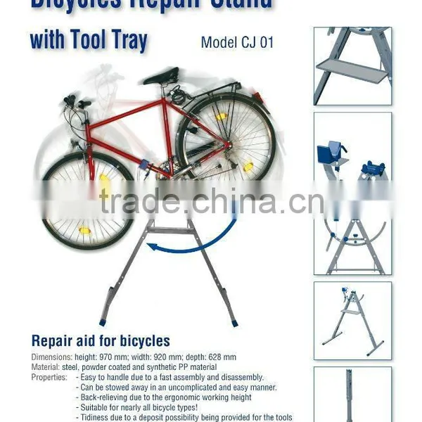 Hangzhou Cheap Durable Folding Bike Repair Stand For Display