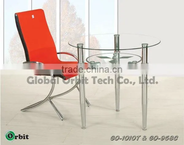 Modern Coffee Table,stainless Steel Round Massage Table,glass Dining Table photo-4