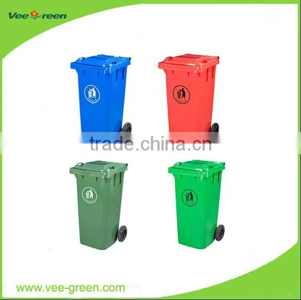 240L Outdoor Plastic Dustbin/ Waste Can/ Garbage Bin photo-2