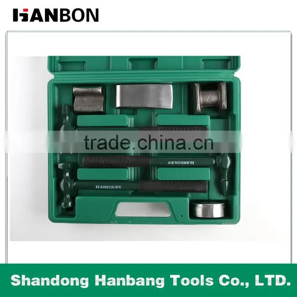 7PCS Professional Sheet Metal Hammer Set photo-2