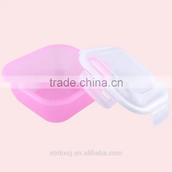 800ML Food Grade Good Seal Square Shape Plastic Food Container photo-4