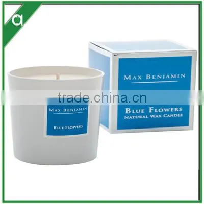 Multi Colored Scented Candle in Glass Vessel With Gift Box photo-3