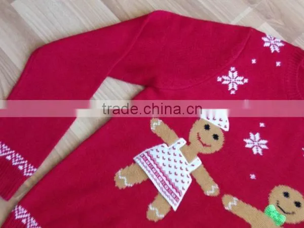 Sweater Product Type and 100%Acrylic Material CHRISTMAS JUMPER (KS012) photo-4