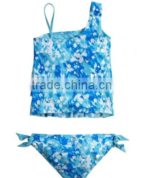 Paint Splatter Tankini Swimsuit photo-2