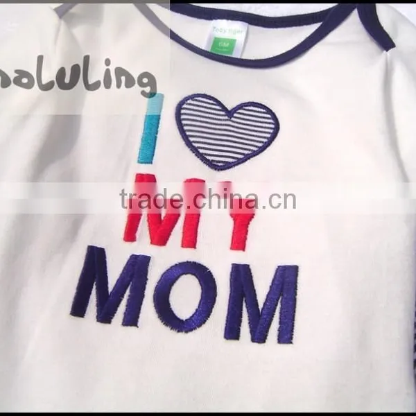 Tinaluling Brand I Love my Mom Long Sleeve Baby Rompers,infant and Toddler Bodysuits photo-5