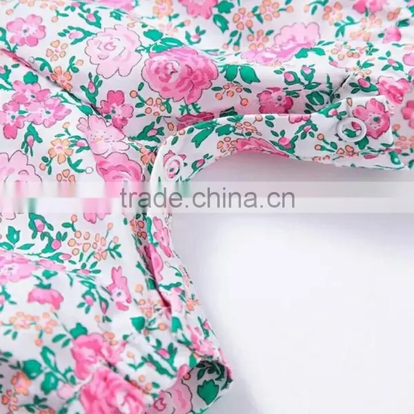 Kids Summer Girls Cute Shirt Flower Princess Clothing Set photo-3