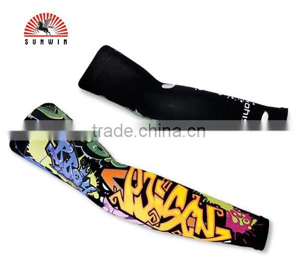 High Quality Wholesale OEM Sport Cool Arm & Elbow Lycra Baseball Arm Sleeve photo-2