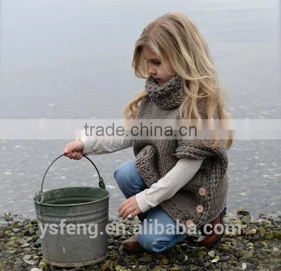 New Fashion Design Inmporter Baby Girl Pullover Sweater photo-2