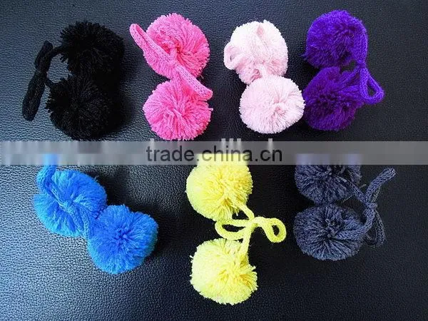 Designer Promotional Glitter Decorations Tissue Paper Pompom photo-5