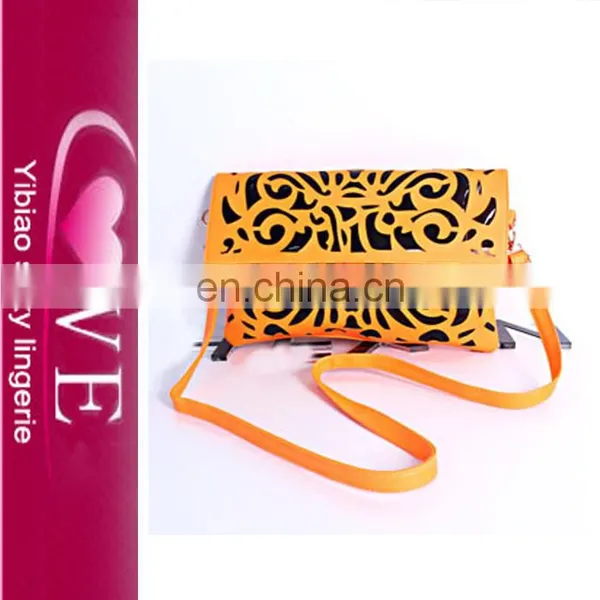 New Products 2016 Hollow Out Leather Handbags Women's Bag