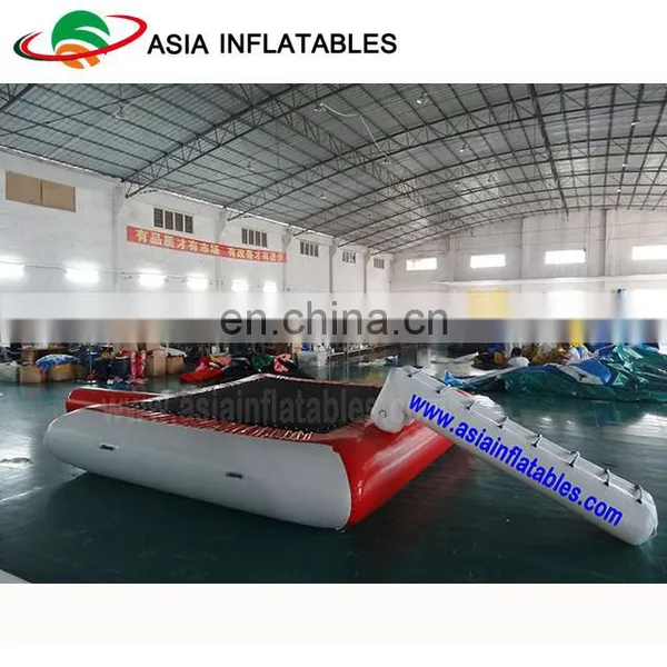 Funny Inflatable Aqua Jump Bungee Jump Water Trampoline photo-5