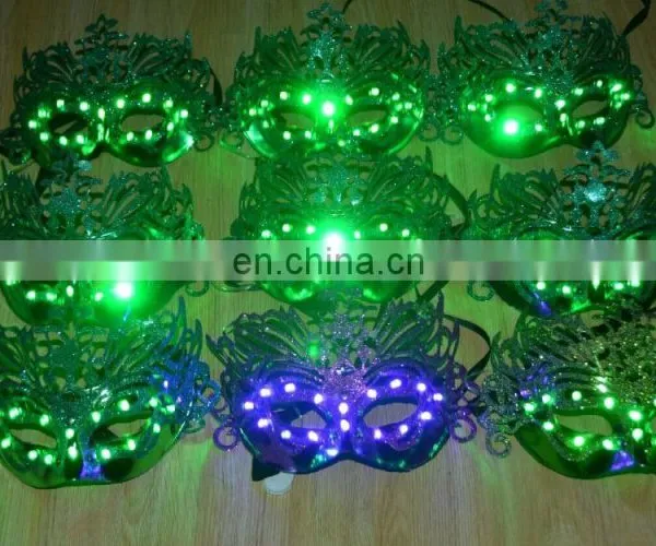 Sexy Led Mask for Masquerade Ball,led Facial Mask for Halloween photo-2