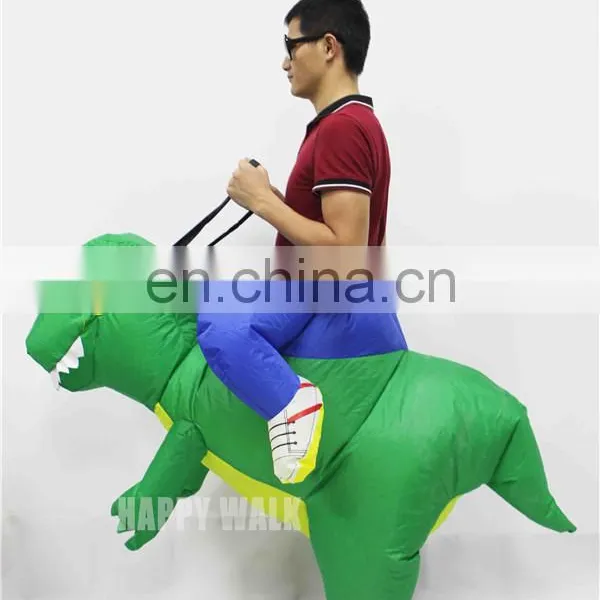HI 2017 Inflatable Dinosaur Costume Different Colour Inflatable T-rex Costume for Adults photo-6