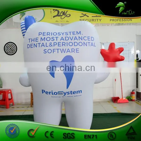 Customized Inflatable Toothbrush, Inflatable Tooth Advertising Balloon photo-3
