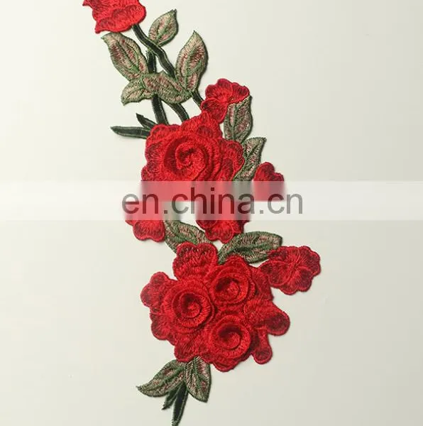 2017 Hot Sale New Design 3D Tridimensional Embroidery Patch/ Applique photo-4