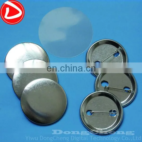 Free Shipping 2-1/5" 50mm Badge Button Machine +Circle Cutter+300 Sets Metal Pinback Supplies photo-2