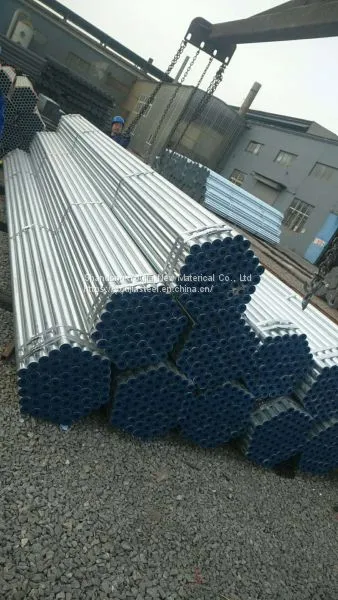 ASTM A53, BS1387-1985 Q195 Q235 Pre Galvanized Iron Pipe/hot Dip Galvanized Steel Pipe photo-3