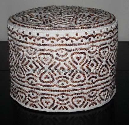 Oman Hat / Muslim Cap / Embroidered Cap / Muslim Cap / Oman Cap / Muslim Embroidered Cap photo-5