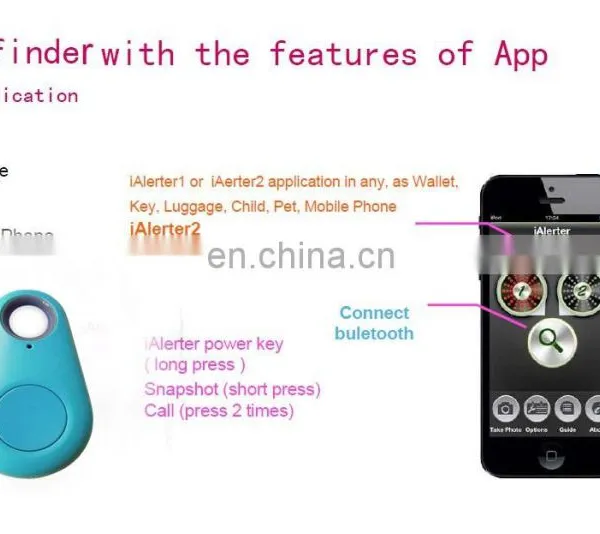 2016 Hot Selling Square Blue Tooth Keyfinder photo-3