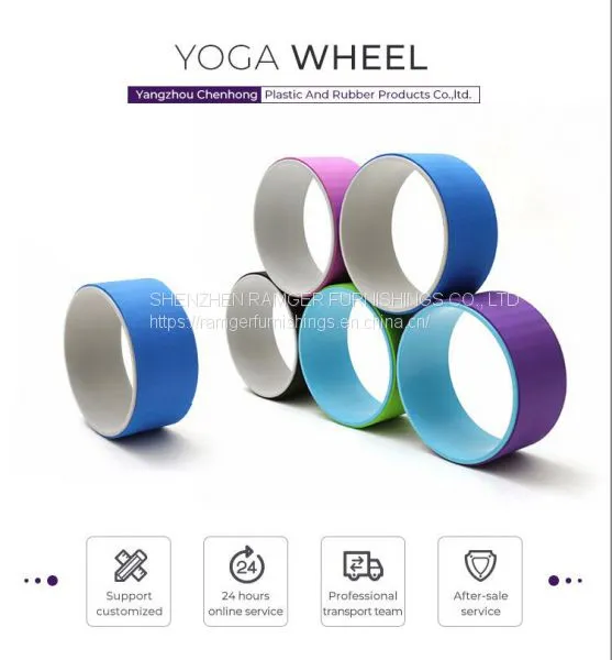High Quality Eco-Friendly Yoga Wheel For Yoga Exercise photo-3