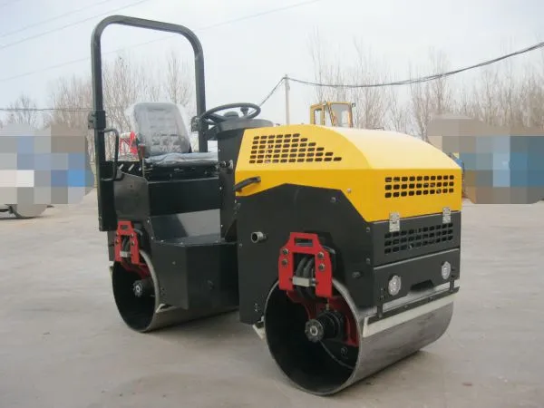 Construction Machinery 1 Ton Single Drum Roller Compactor photo-3