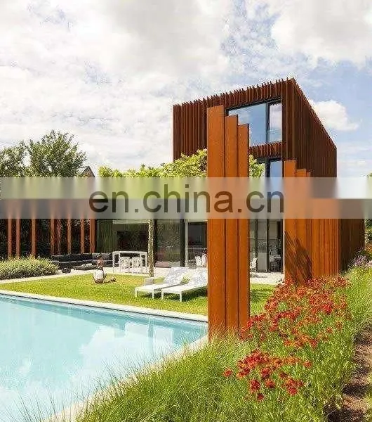 Corten Steel Edging Fence Corten Steel Sheet photo-5