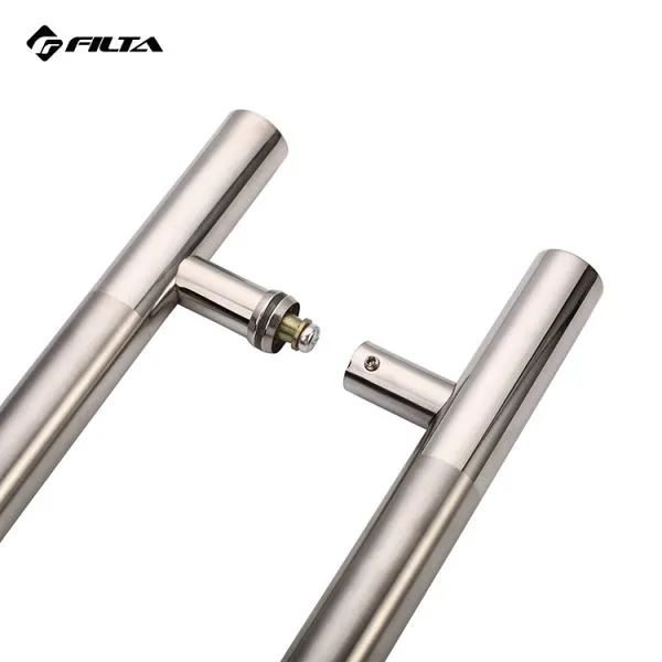 Filta Hardware Furniture Stainless Steel Glass Door Handle T Bar Pull Handle 8703 photo-5
