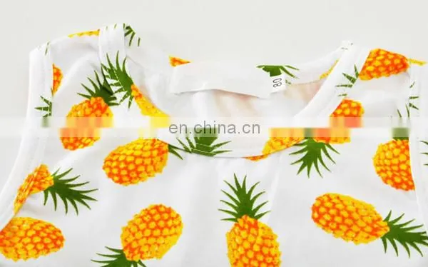Fashion Summer Short Sleeve Infant Baby Romper Organic Cotton Baby Romper photo-2