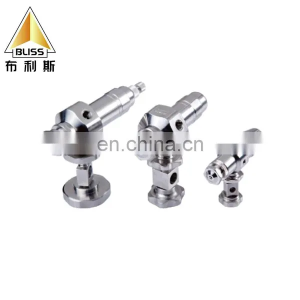 Billet Aluminum Cnc Machine Pharmaceutical Equipment Precision Parts Centrifugal Pill Spray Gun