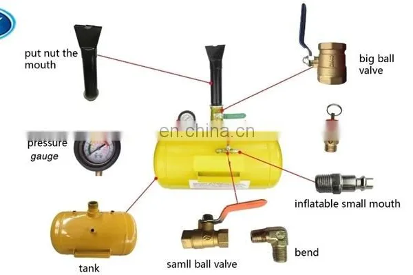 5-Gallon High Pressure Vacuum Tire Inflator Blaster for Tyre Bead Seater photo-5