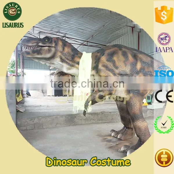 Lisaurus-C-Attractive European Children Museum Hidden Legs Dinosaur Suit photo-4