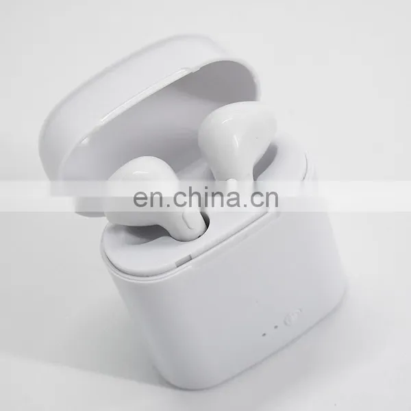 Cheaper and Good Quality i7 I7s Tws Wireless Earbuds With Logo Earphones BT5.0 Black White for Smart Phone Tablet photo-2