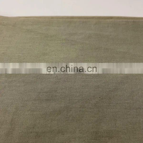 Customized Soft Hand Feel Cotton With Linen Cotton Fabric With Factory Price photo-2