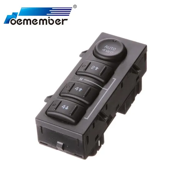 19259313 15136039 Wheel Drive Selector Switch Transfer Case Selector Dash Switch for Cadillac Chevy GMC