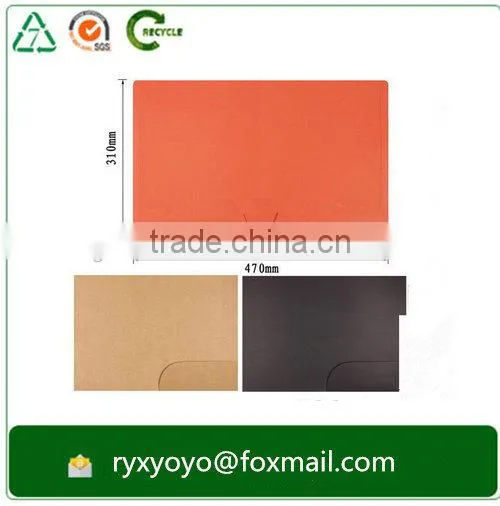 Printed a4 Kraft Paper Cardboard Office File Folder photo-4