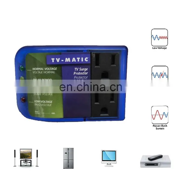 SC-V103 120V protector de voltaje electrónico sudamericano para TV, aire acondicionado de CA y refrigerador. Buen precio photo-5