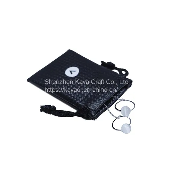 High End Excellent PU Leather Gift Jewelry Drawsrting Pouch Bags photo-3