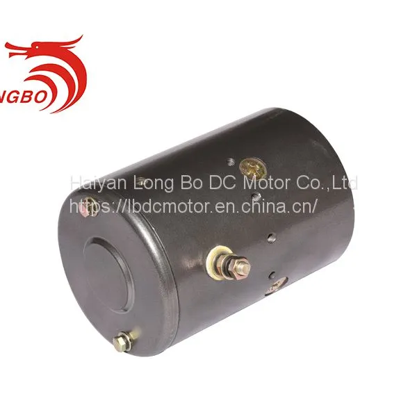 China Famous Manufacturer Made W-8911D 12V Hydraulic dc Carbon Brush Motor for Power Pack photo-3
