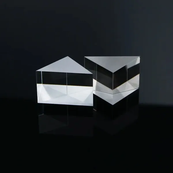 High Precision Dichroic Optical Glass Prism, Right Angle Beam Splitter Lens