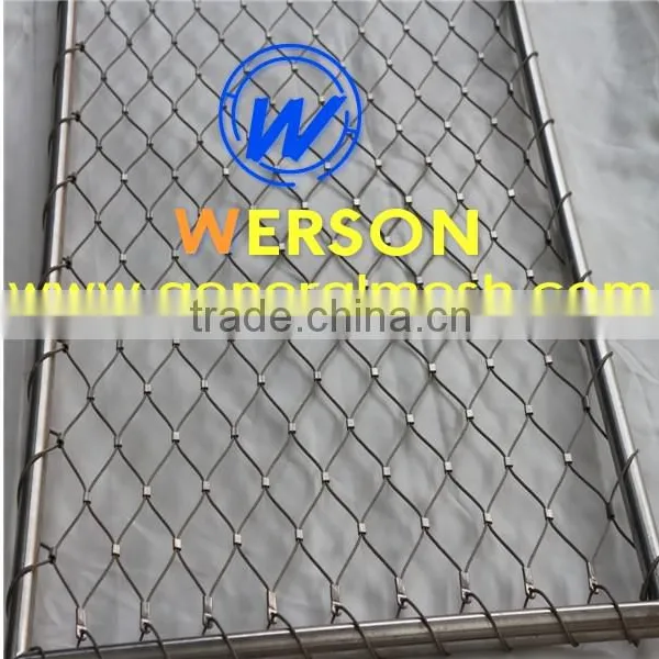 Architectural Facade Rope Mesh,architectural Rope Mesh ,stainless Steel Cable Mesh | Generalmesh photo-2
