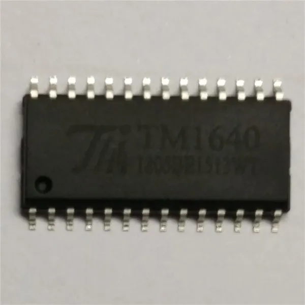 8seg x 16com драйверный микросхема для светодиодного цифрового индикатора TM1640