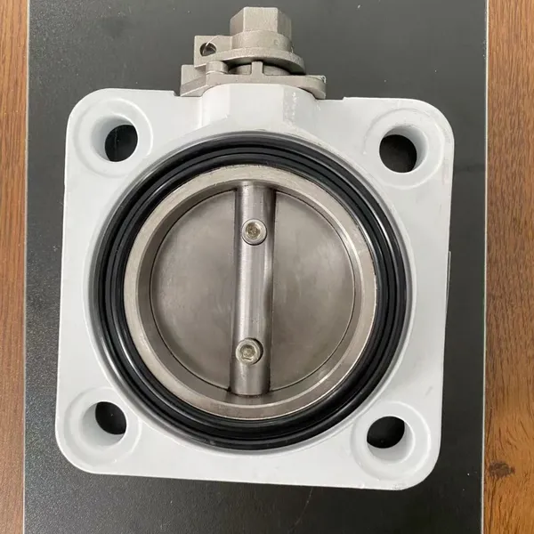 DIN42560 FORM B FORM A Radiator Butterfly Valve for Power Transfromer